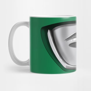 Mighty Morphin Power Mask GREEN Mug